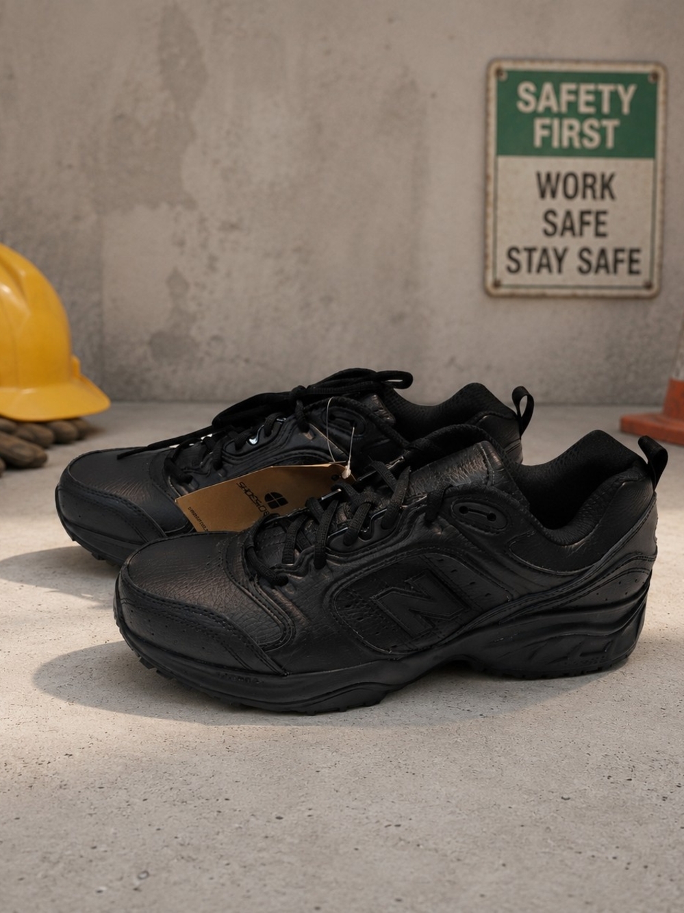 New Balance Black Men's Athletic Sneakers
